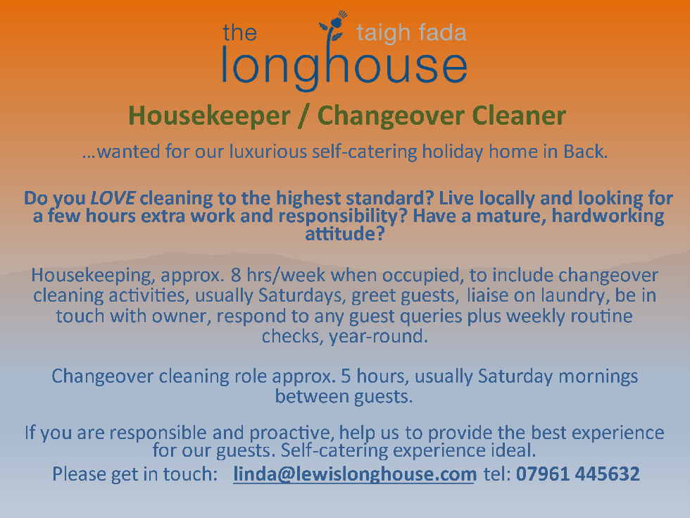 Email: linda@lewislonghouse.co.uk