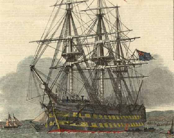 HMS Hercules was deployed on emigration voyage to Australia 