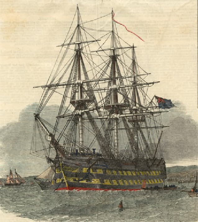 HMS Hercules was deployed on emigration voyage to Australia 