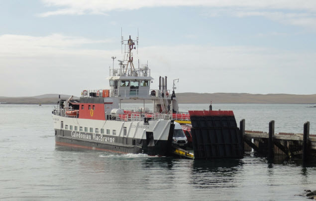 CalMac ferry MV Loch Bhrusda