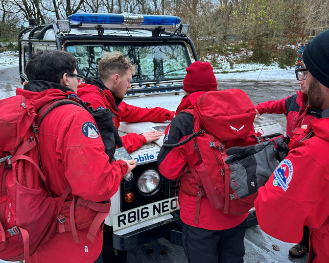 Hebrides Mountain Rescue Team’s Land Rover  